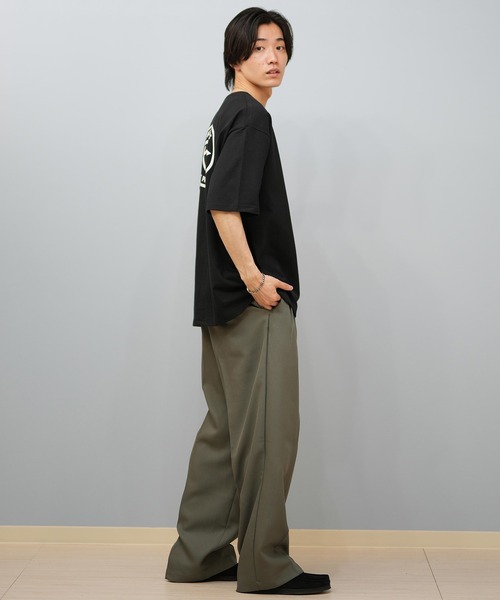 RVCA(ルーカ)の「RVCA/ルーカ 半袖Tシャツ バックプリント ビックシルエット BF04A-201(Tシャツ/カットソー・メンズ・ブラック/カーキ/ホワイト・L/M/S)」の16枚目の写真