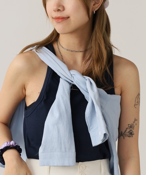 セール】Hanes/ヘインズ RIB TANK TOP BEEFY-T リブタンクトップ