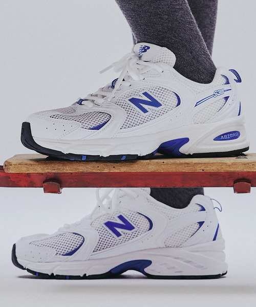 New Balance 530ホワイト/ネイビー スニーカー 530(スニーカー)|New Balance(ニューバランス)の