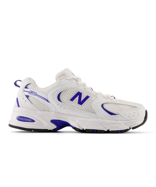 New Balance 530ホワイト/ネイビー スニーカー r400