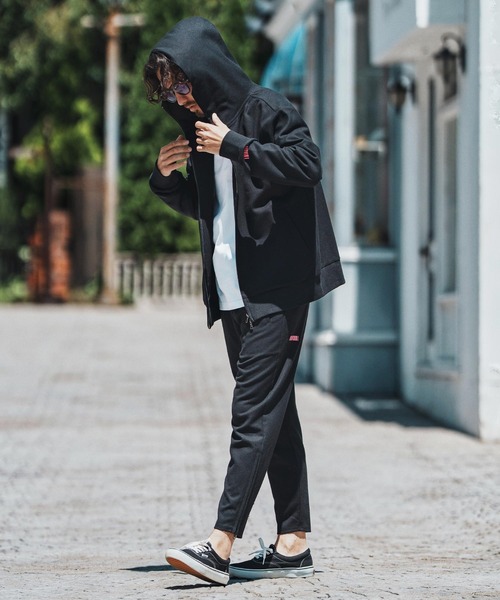 mpa3833- Soft Drape Zip Up Parka ジップパーカー（パーカー