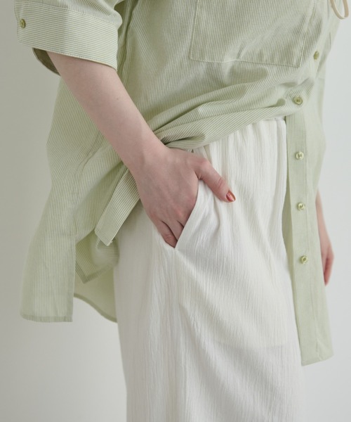 Crisp(クリスプ)の「フリルレースドロワーズパンツ(その他パンツ・レディース・ホワイト/ブラック・FREE)」の11枚目の写真