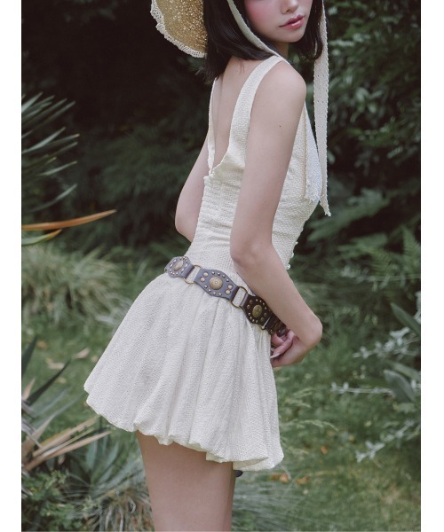 Darich コットンレースミニワンピース コットンレースミニワンピース（ワンピース）｜Darich（ダーリッチ）の