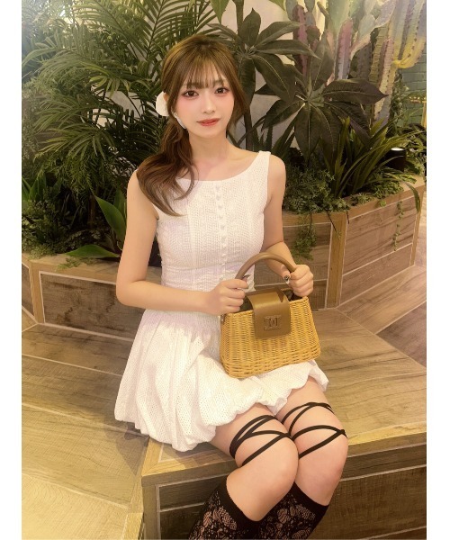 コットンレースミニワンピース（ワンピース）｜Darich（ダーリッチ）の