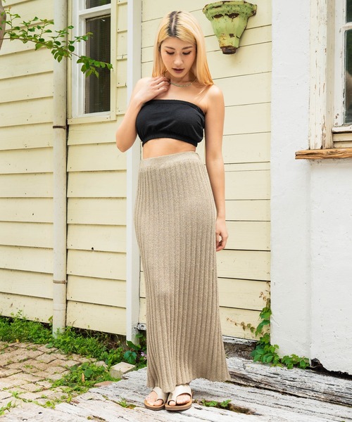 anap mimpi（アナップミンピ）の「フクレジャガード カップ付き ベアトップ（チューブトップ・レディース・グレー系その他/アイボリー/ブラック・FREE）」の11枚目の写真