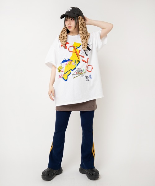 RNA(アールエヌエー)の「M2516 PINKMOTEL 東京メモリーT(Tシャツ/カットソー・レディース・ホワイト/ピンク・MEDIUM)」の15枚目の写真
