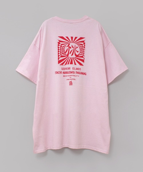 RNA(アールエヌエー)の「M2516 PINKMOTEL 東京メモリーT(Tシャツ/カットソー・レディース・ホワイト/ピンク・MEDIUM)」の11枚目の写真