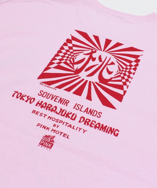 RNA(アールエヌエー)の「M2516 PINKMOTEL 東京メモリーT(Tシャツ/カットソー・レディース・ホワイト/ピンク・MEDIUM)」の17枚目の写真
