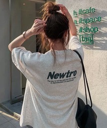 VIBGYOR | [NARULA/ナルラ]ネオ レトロメッセージ プリント オーバーサイズ Tシャツ(CZ)(Tシャツ/カットソー)