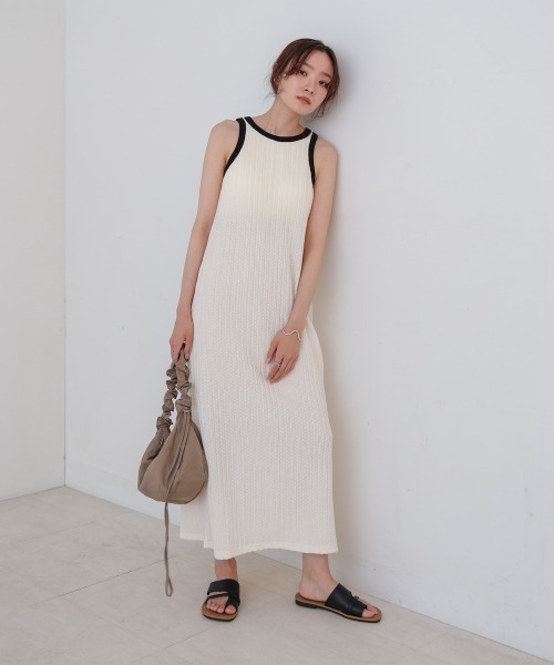 セール】【S・Mサイズ展開】カップ付きアメスリワンピース