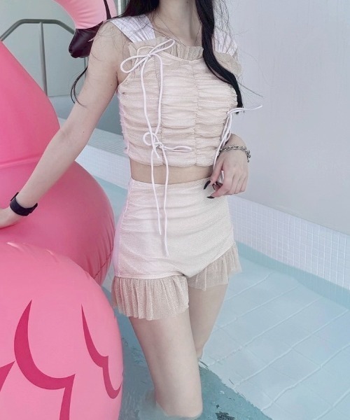 リボンセパレートスイムウェア（水着）｜nemne store（ネンネ