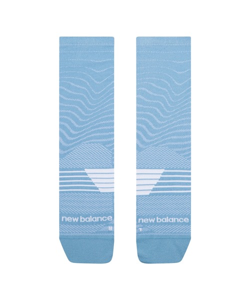 NEW BALANCE(ニューバランス)の「Pro ランニング クルー ソックス 1P(ソックス/靴下・メンズ・その他/スカイブルー・MEDIUM/SMALL/LARGE)」の3枚目の写真
