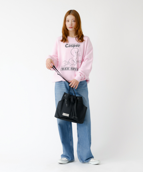 WILDERNESS EXPERIENCE(ウィルダネスエクスペリエンス)の「【WILDERNESS EXPERIENCE/ウィルダネスエクスペリエンス】Courier Porch/2way/コーデュラ【WEB限定】(トートバッグ・メンズ・ダークベージュ/ブラック・フリー)」の6枚目の写真