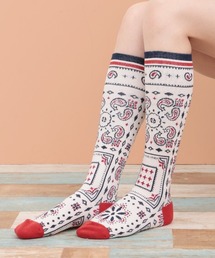 チチカカ | バンダナ着圧ソックス(ソックス/靴下)