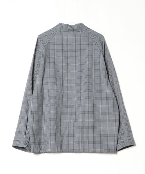 fridge（フリッジ）の「【MOUNTAIN RESACH】マウンテン リサーチ Merino Coach Shirt（シャツ/ブラウス・メンズ・グレー系その他・LARGE）」の2枚目の写真