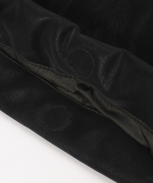 ikka(イッカ)の「【雑誌InRed11月号掲載】PUパフ巾着ショルダーバッグ(ショルダーバッグ・レディース・ライム/ブラック/ベージュ・FREE)」の9枚目の写真