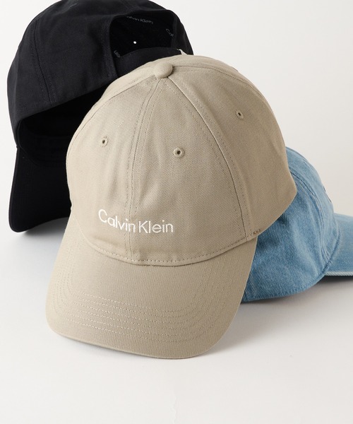Calvin Klein(カルバン・クライン)の「【Calvin Klein】ユニセックス ベースボールキャップ 4D5003G(キャップ・メンズ・インディゴブルー/ブラック/カーキ/ホワイト・FREE)」の3枚目の写真