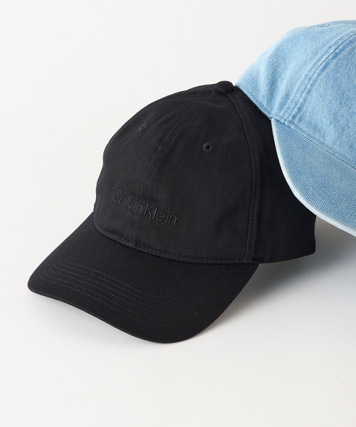 Calvin Klein(カルバン・クライン)の「【Calvin Klein】ユニセックス ベースボールキャップ 4D5003G(キャップ・メンズ・インディゴブルー/ブラック/カーキ/ホワイト・FREE)」の2枚目の写真