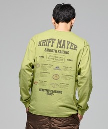 KRIFF MAYER | 【コットン100％ボディ】外遊びイラストロンT(ロゴ)(Tシャツ/カットソー)