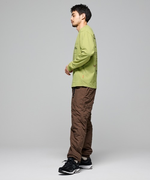 KRIFF MAYER(クリフメイヤー)の「【コットン100%ボディ】外遊びイラストロンT(ロゴ)(Tシャツ/カットソー・メンズ・オフホワイト/グレー/ブラック/オレンジ/ライトグリーン/ブルー・MEDIUM/LARGE/X-LARGE)」の11枚目の写真