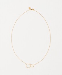 EMMEL REFINES | ＜BDM STUDIO＞ダブルリング ネックレス＜Select by EMMEL REFINES＞(ネックレス)