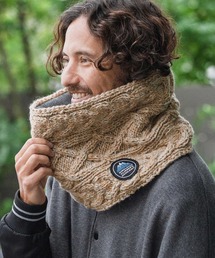 CAMBIO(カンビオ)のmko12988-【HIMALAYAN CLIMBERS HAND-KNIT別注】手編みスヌード(ネックウォーマー/スヌード)