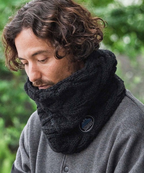 mko12988-【HIMALAYAN CLIMBERS HAND-KNIT別注】手編みスヌード