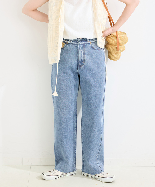 ウォッシャブル / DU JOUR/デュ ジュール BOYS-FIT JEAN（デニム
