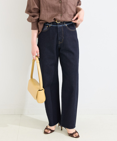 ウォッシャブル / DU JOUR/デュ ジュール BOYS-FIT JEAN（デニム