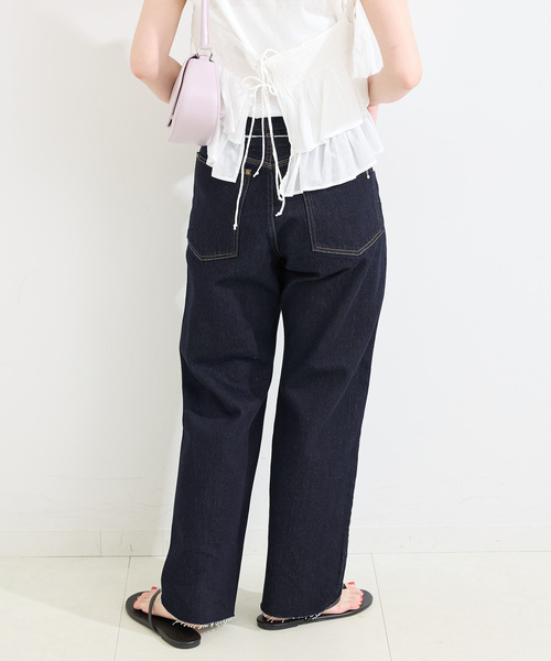 B.C STOCK（ベーセーストック）の「ウォッシャブル / DU JOUR/デュ ジュール BOYS-FIT JEAN（デニムパンツ・レディース・ネイビー/ブルー系その他・36/38）」の22枚目の写真