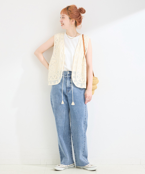 ウォッシャブル / DU JOUR/デュ ジュール BOYS-FIT JEAN（デニム