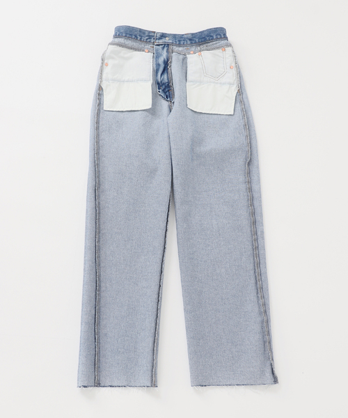 ウォッシャブル / DU JOUR/デュ ジュール BOYS-FIT JEAN（デニム