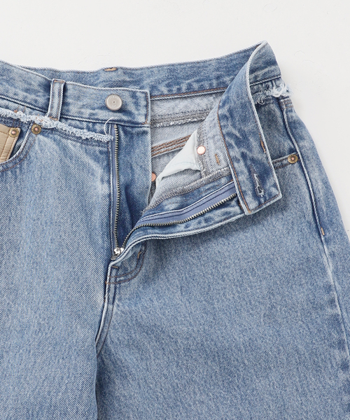 B.C STOCK（ベーセーストック）の「ウォッシャブル / DU JOUR/デュ ジュール BOYS-FIT JEAN（デニムパンツ・レディース・ネイビー/ブルー系その他・36/38）」の6枚目の写真