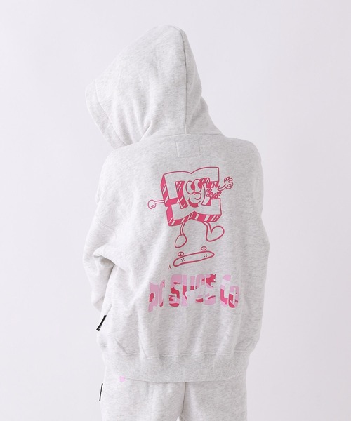 10C REPIPI(ジューシーレピピ)の「【10C REPIPI】【DC】ZIPフーディ(パーカー・キッズ・グレー/ブラック・130cm/120cm)」の2枚目の写真