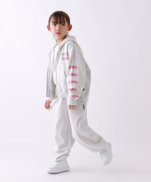 10C REPIPI(ジューシーレピピ)の「【10C REPIPI】【DC】ZIPフーディ(パーカー・キッズ・グレー/ブラック・130cm/120cm)」の5枚目の写真