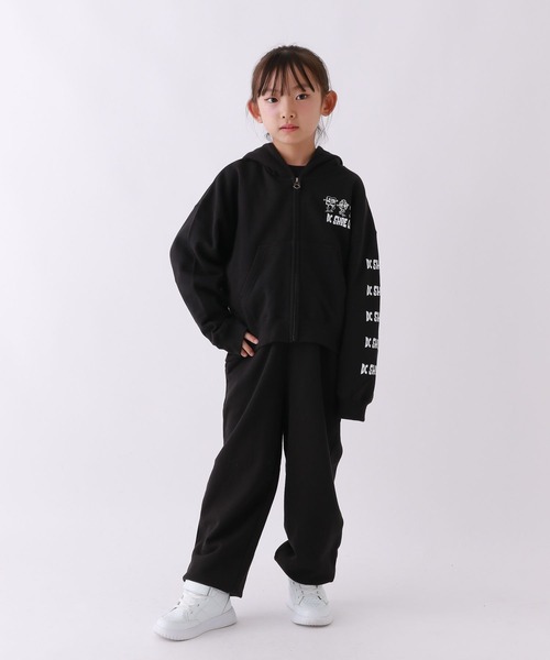 10C REPIPI(ジューシーレピピ)の「【10C REPIPI】【DC】ZIPフーディ(パーカー・キッズ・グレー/ブラック・130cm/120cm)」の8枚目の写真