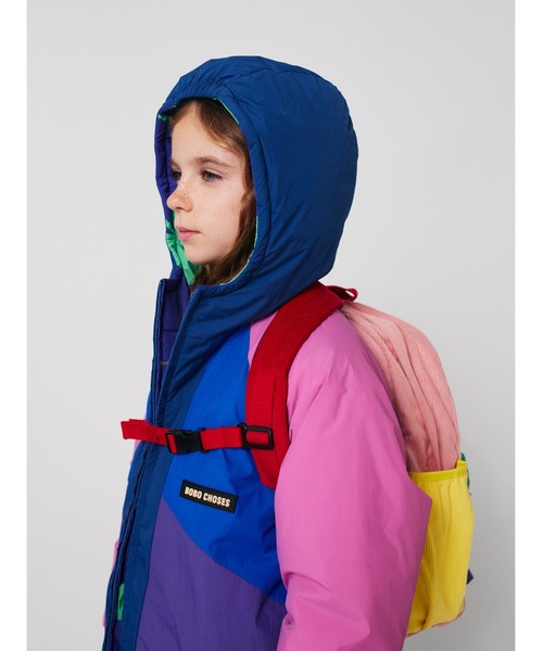 BOBO CHOSES（ボボショーズ）の「Lucky Clover all over reversible anorak（ダウンジャケット/コート・キッズ・パープル・4-5YEAR/2-3YEAR/6-7YEAR/8-9y/12-13y/10-11y）」の3枚目の写真