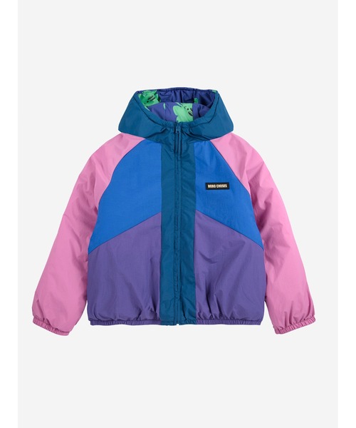 BOBO CHOSES（ボボショーズ）の「Lucky Clover all over reversible anorak（ダウンジャケット/コート・キッズ・パープル・4-5YEAR/2-3YEAR/6-7YEAR/8-9y/12-13y/10-11y）」の7枚目の写真