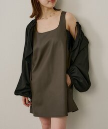 ワンピース（ブラウン/茶色系・合成皮革/人工皮革）ファッション通販