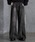 SERACEiZXj́uySERACEzVintage design fringe zip wide flare denim pants / Be[WfUCtWWbvChtAfjpcifjpcjvbubN