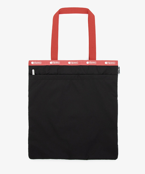 LARGE EMERALD TOTE テトリスハートエンブロイダリートート