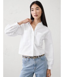 BANANA REPUBLIC FACTORY STORE クロップド ダブルポケットシャツ