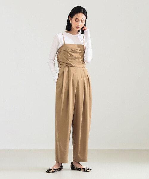 ■専用■美品　デミルクス ビームス 2,6万円 2023 上品オールインワン Demi-Luxe BEAMS（デミルクス ビームス）トリプルツイル