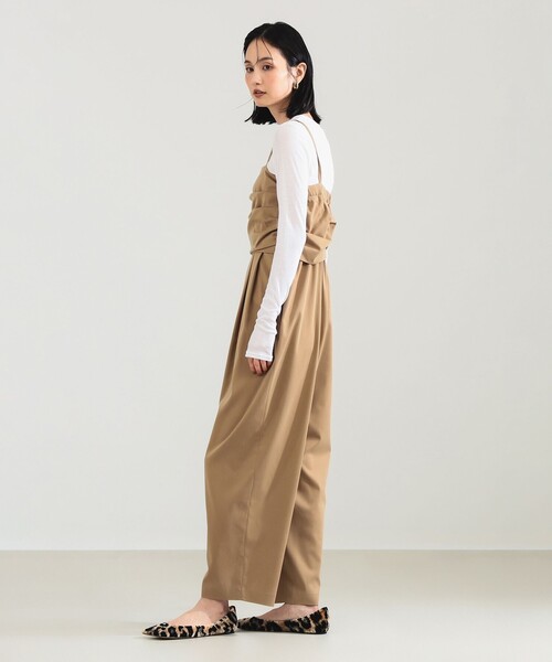 【2025SS】Demi-Luxe BEAMS オフホワイト オールインワン Demi-Luxe BEAMS（デミルクス ビームス）のレディースの