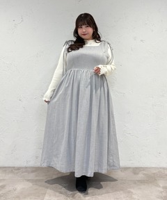 ストレッチギンガムワンピース（ワンピース）｜MICHEL KLEIN