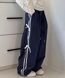 aimoha | 【-aimoha-KIDS-】リボンライン ワイドパンツ(その他パンツ)