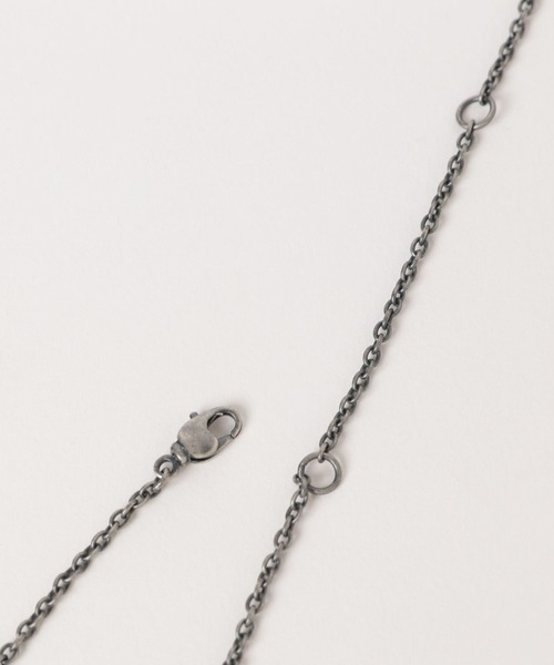 HARE（ハレ）の「【MADE IN JAPAN】ROSEネックレス(HARE)（ネックレス・メンズ・シルバー/シルバー系その他/ブラック・FREE）」の11枚目の写真