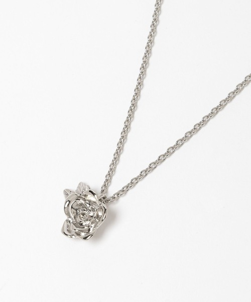 HARE（ハレ）の「【MADE IN JAPAN】ROSEネックレス(HARE)（ネックレス・メンズ・シルバー/シルバー系その他/ブラック・FREE）」の21枚目の写真