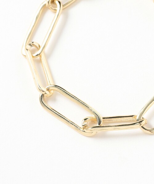 B:MING by BEAMS（ビーミングバイビームス）の「コネクト チェーン ブレスレット（ブレスレット・レディース・シルバー/ゴールド・ONE SIZE）」の3枚目の写真