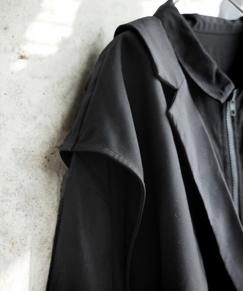 antiqua(アンティカ)の「アシメデザインオールインワン(つなぎ/オールインワン・レディース・ブラック・ONESIZE)」の11枚目の写真